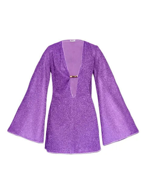 Oséree bell-sleeve mini dress