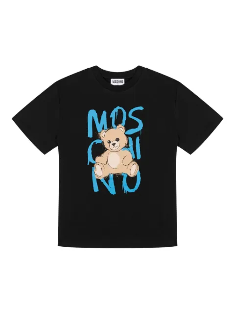 Moschino Kids teddy-bear graphic t-shirt