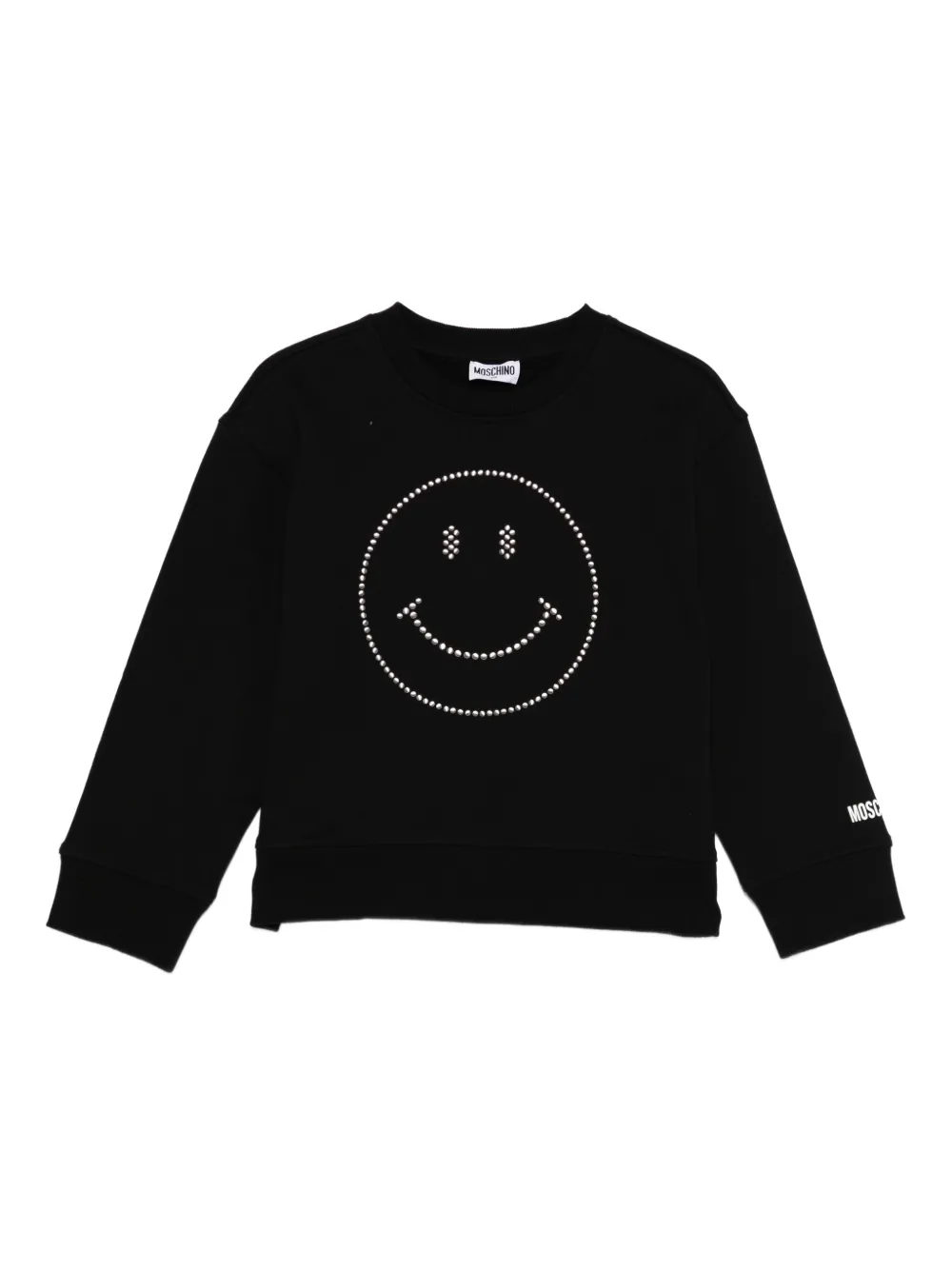 Moschino Kids embellished sweatshirt - Nero