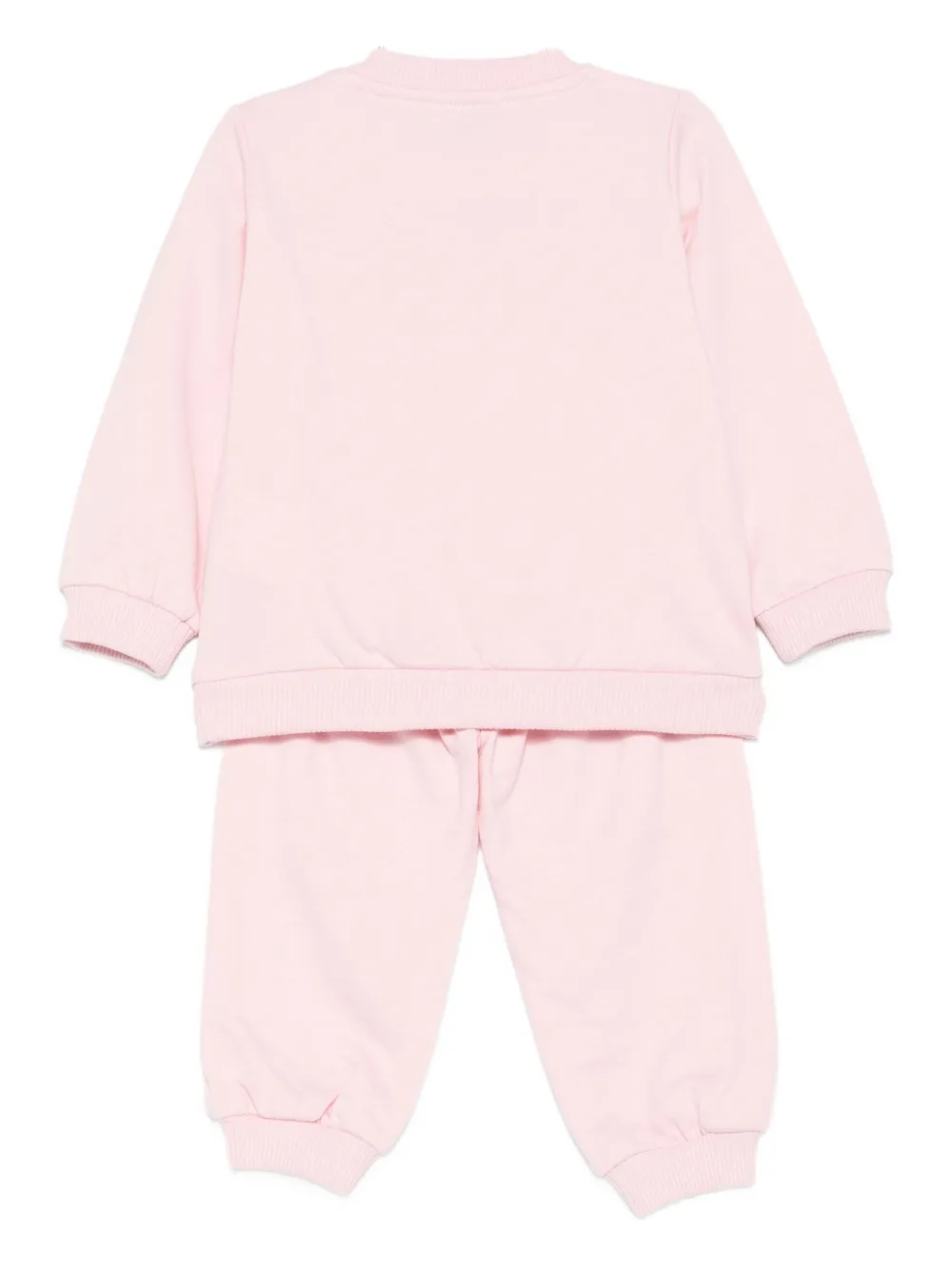 Moschino Teddy Bear-print Tracksuit In Pink