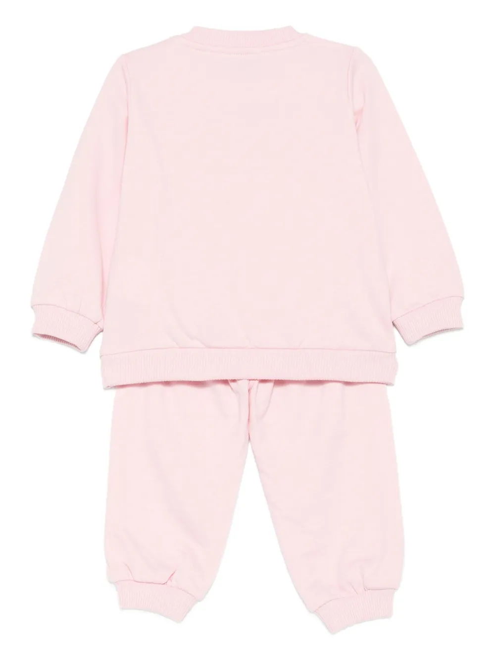Moschino Kids Trainingspak met teddybeerprint Roze
