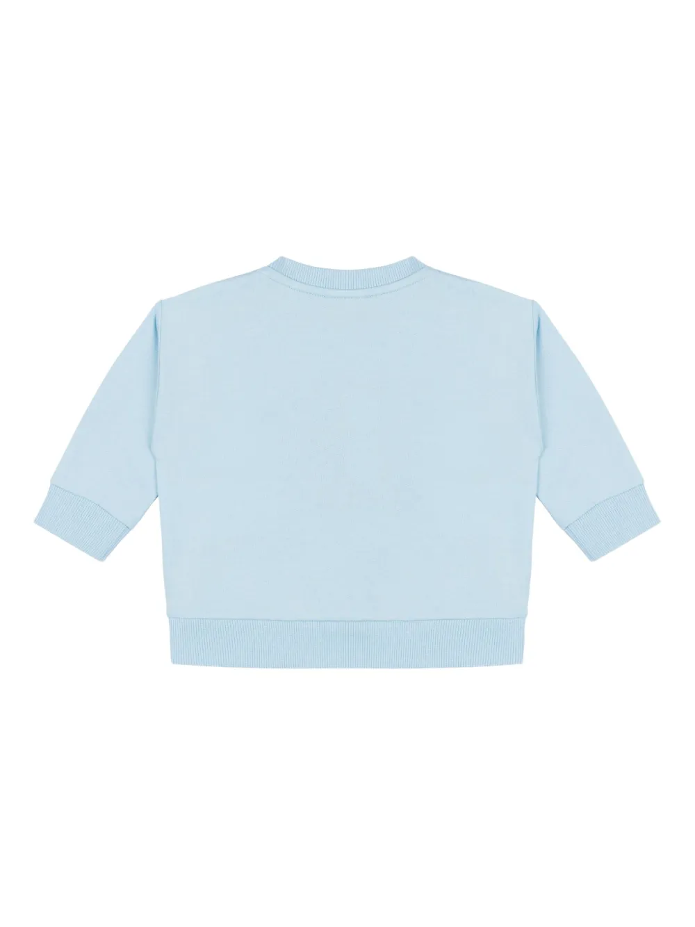 Moschino Kids Sweater met teddybeerprint Blauw