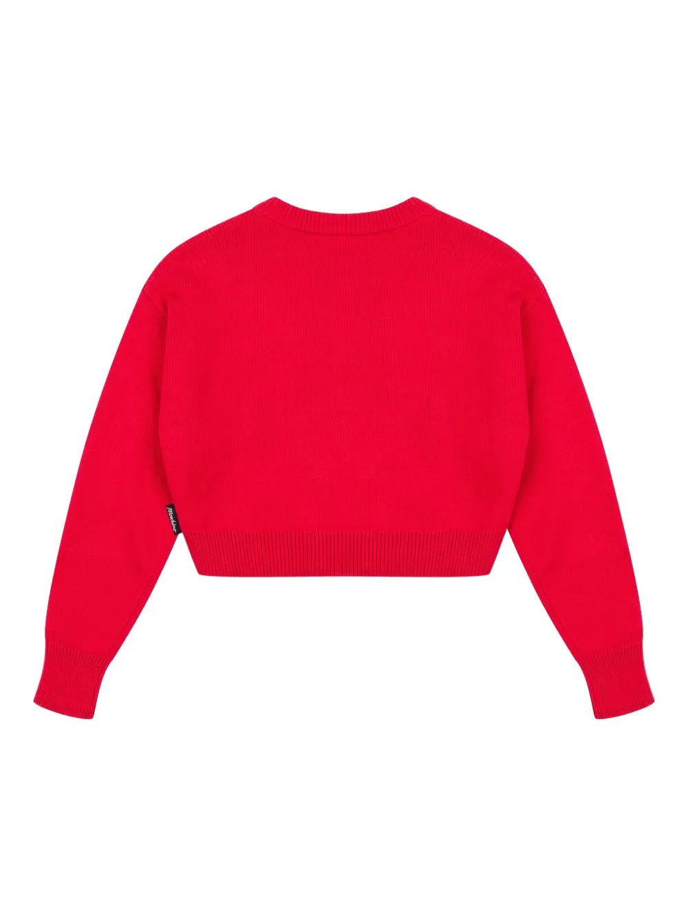 Moschino Kids Trui met beerprint Rood