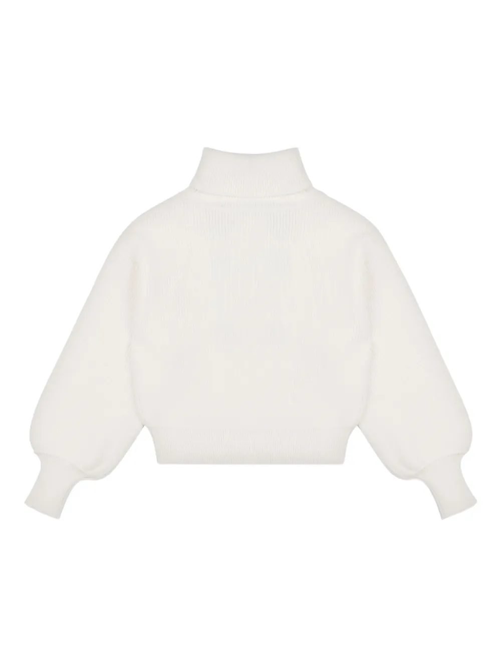 Moschino Kids Trui met teddybeerprint Wit
