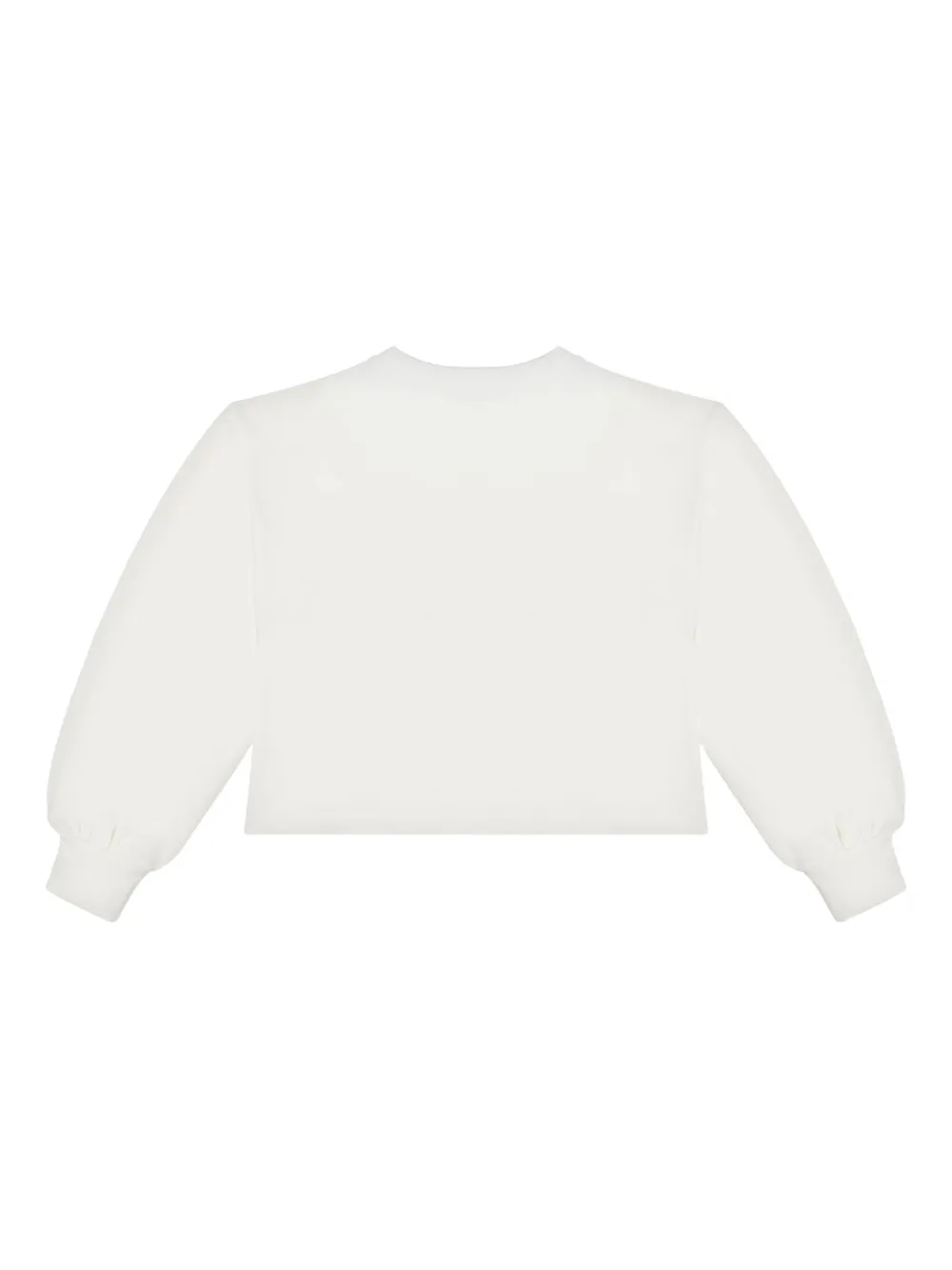 Moschino Kids Sweater met teddybeerprint Beige