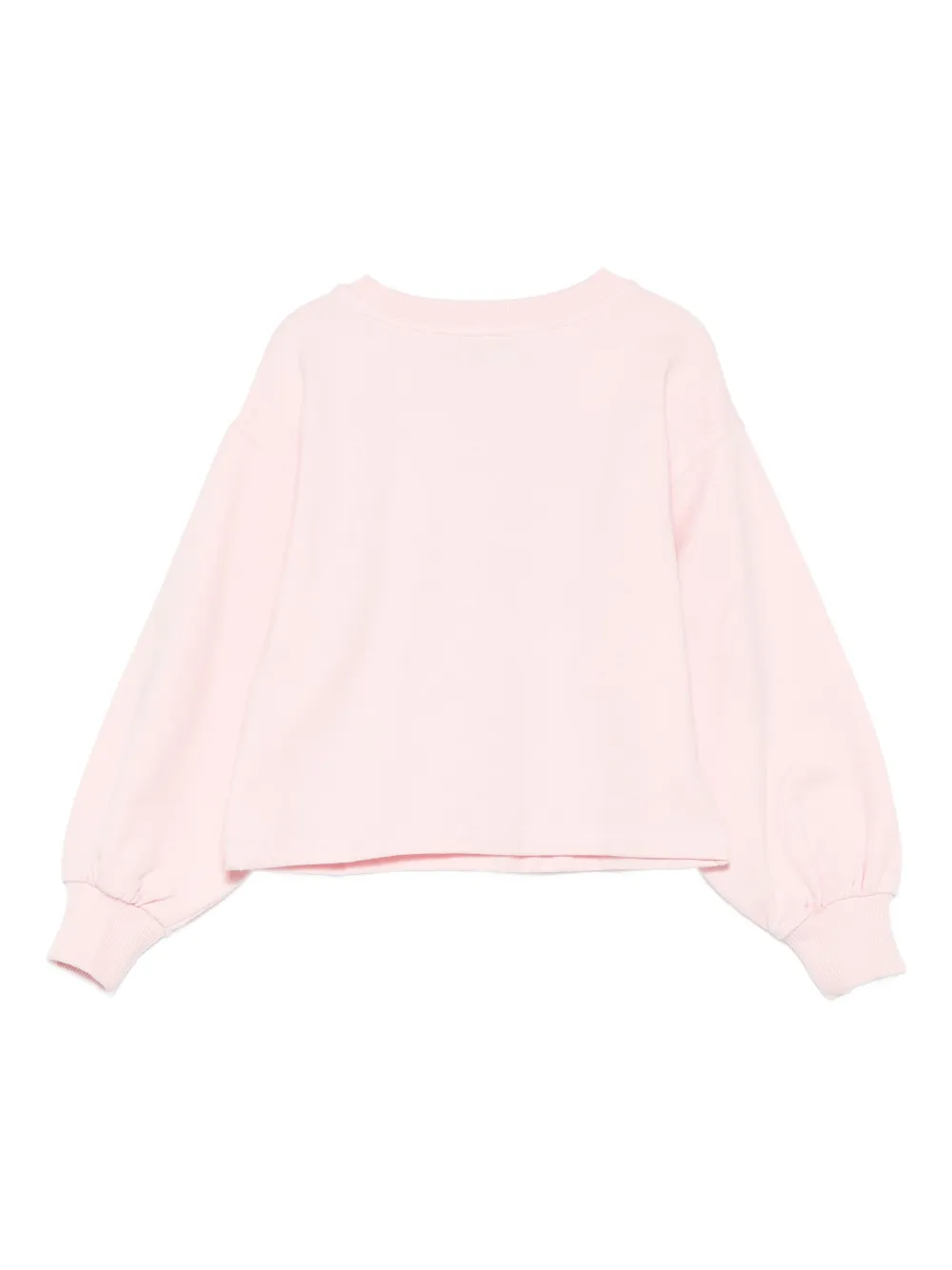 Moschino Kids Sweater met teddybeerprint Roze