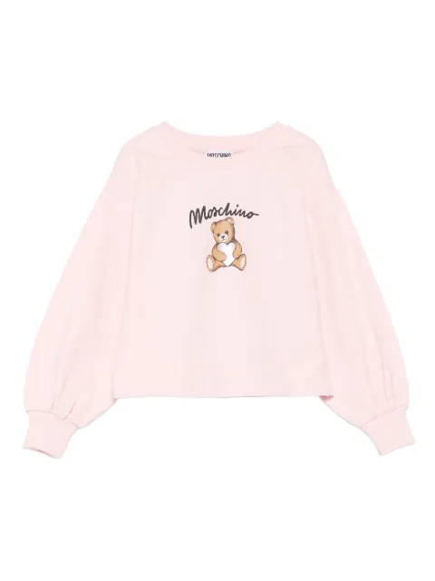 Moschino Kids Teddy Bear-print sweatshirt