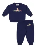 Moschino Kids logo-printed tracksuit set - Blue