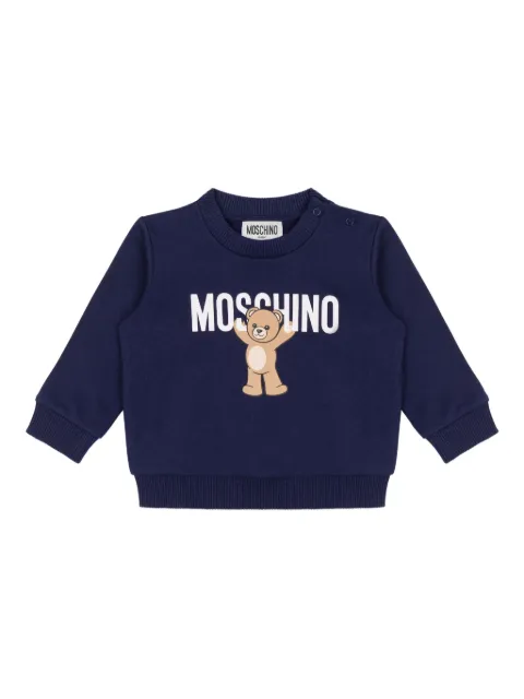 Moschino Kids bear-print sweatshirt