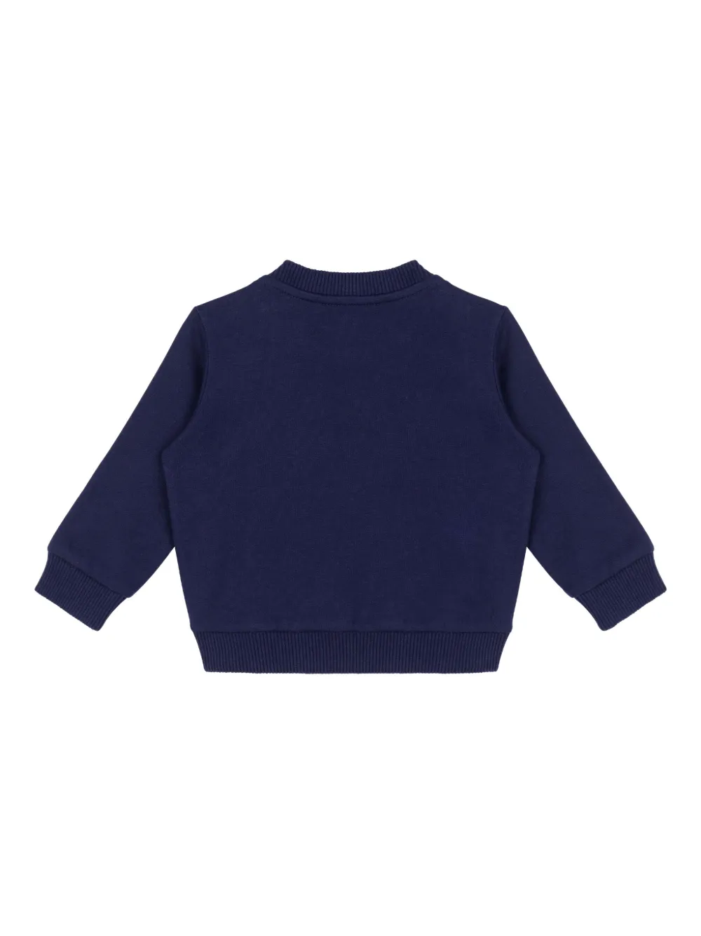 Moschino Kids Sweater met teddybeerprint Blauw