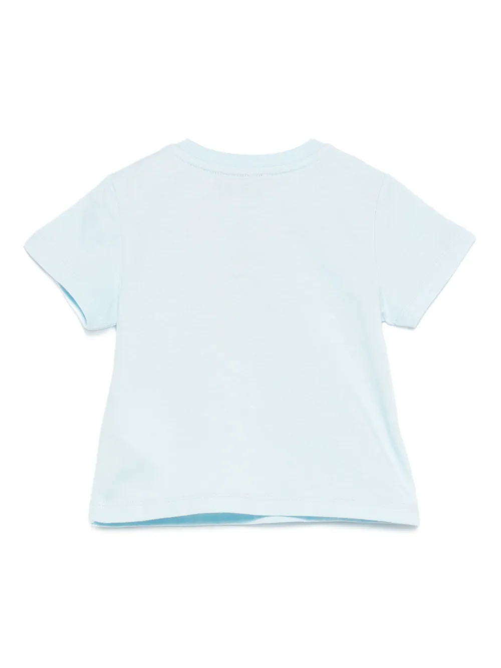 Moschino Kids T-shirt met teddybeerprint Blauw