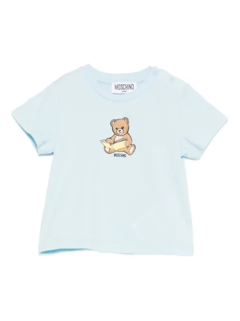 Moschino Kids teddy-print T-shirt