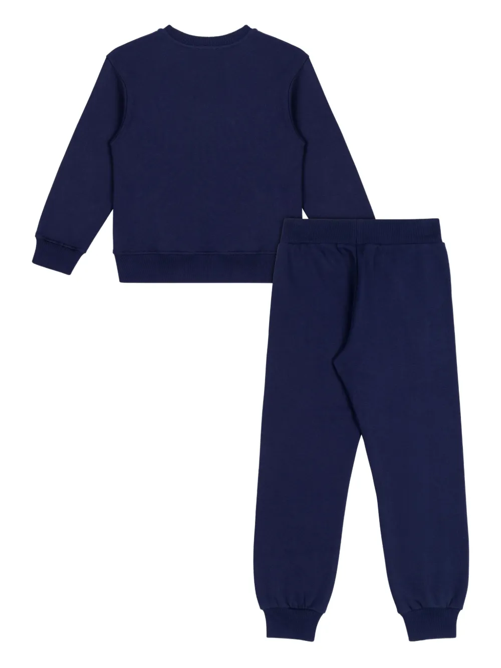 Moschino Kids Trainingspak met print Blauw