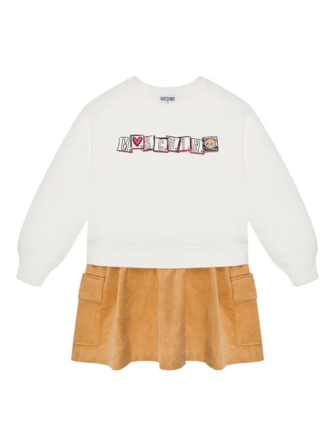 Moschino Kids Abito con logo