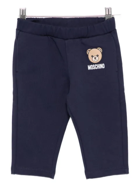 Moschino Kids pants con motivo Teddy Bear