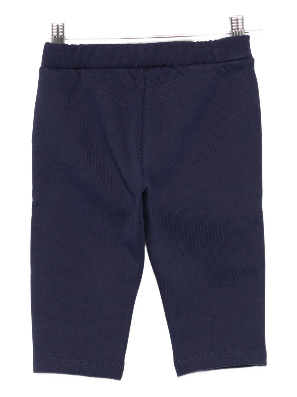Moschino Kids Trainingsbroek met teddybeerprint Blauw