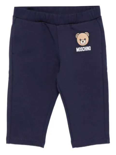 Moschino Kids Teddy Bear-print tracksuit bottoms