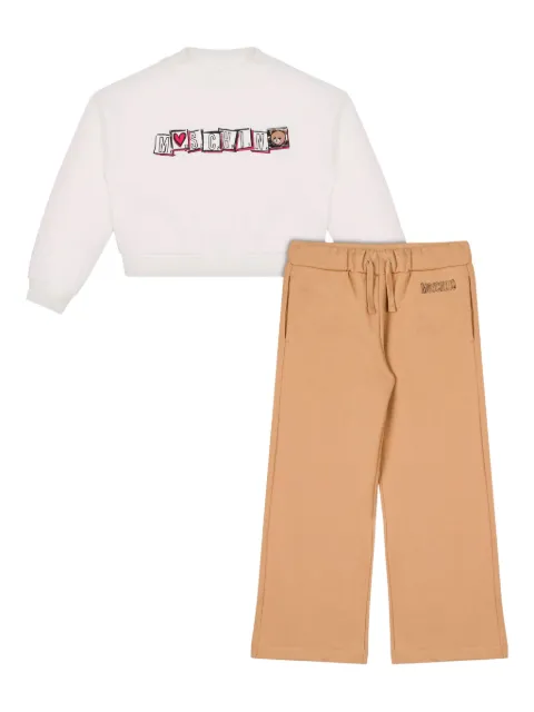 Moschino Kids jersey trousers set