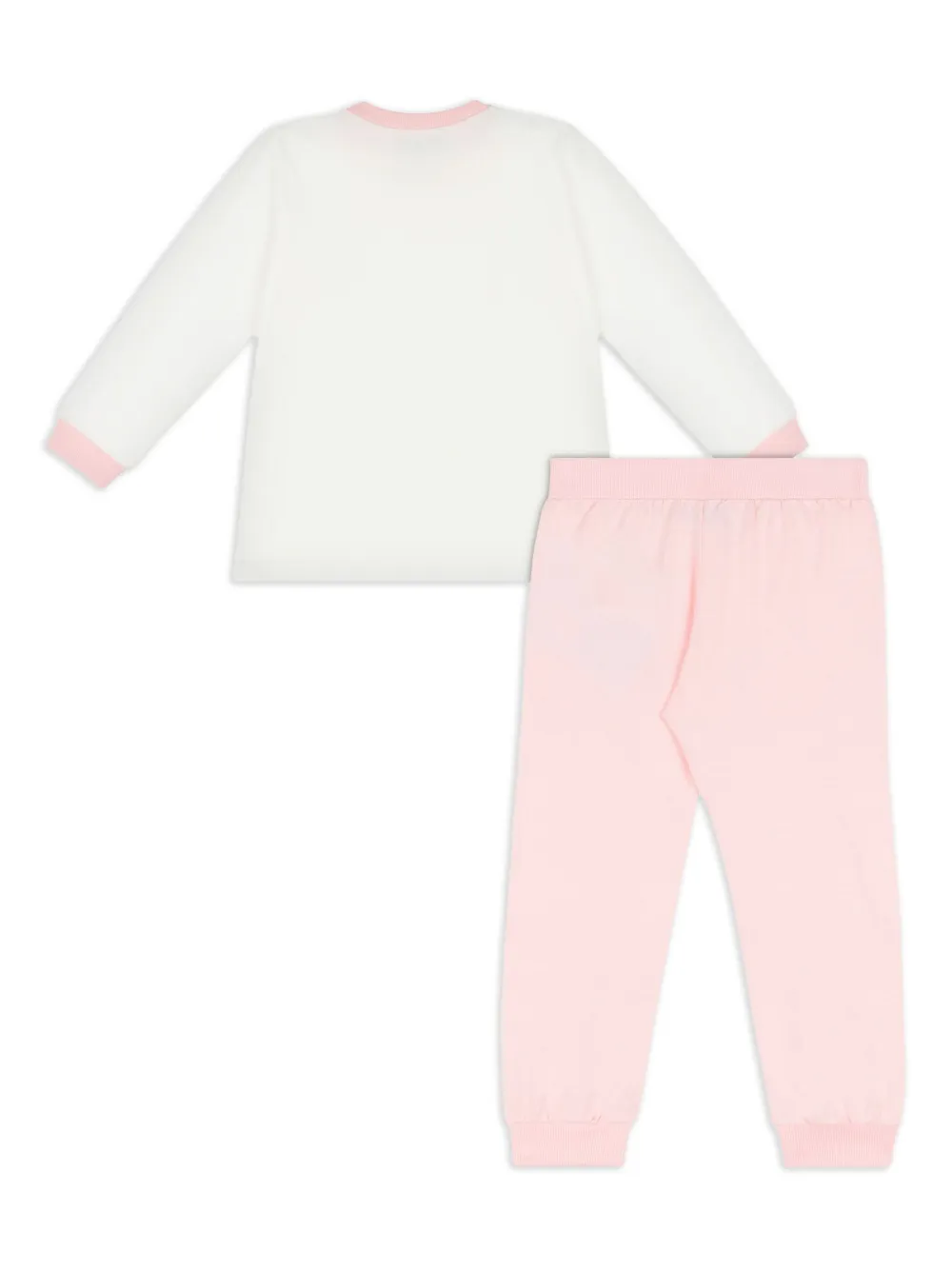 Moschino Kids Trainingspak met teddybeer-print Roze