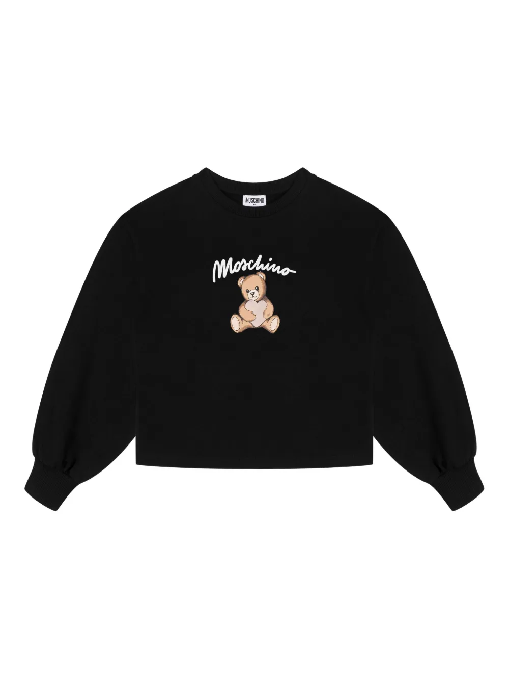 Moschino Kids Trui met Teddy Bear-print Zwart