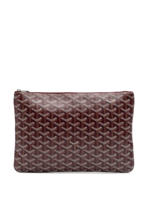 Goyard Pre-Owned 2018 Goyardine Senat MM clutch bag
