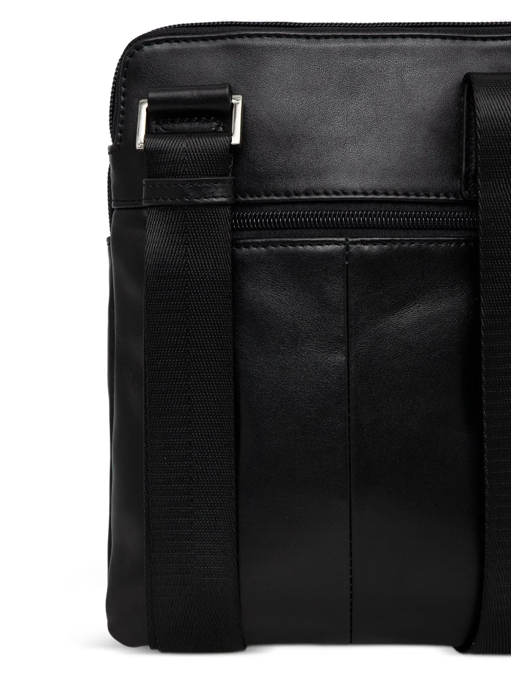 Aeronautica Militare zip-fastening leather messenger bag | Image 2