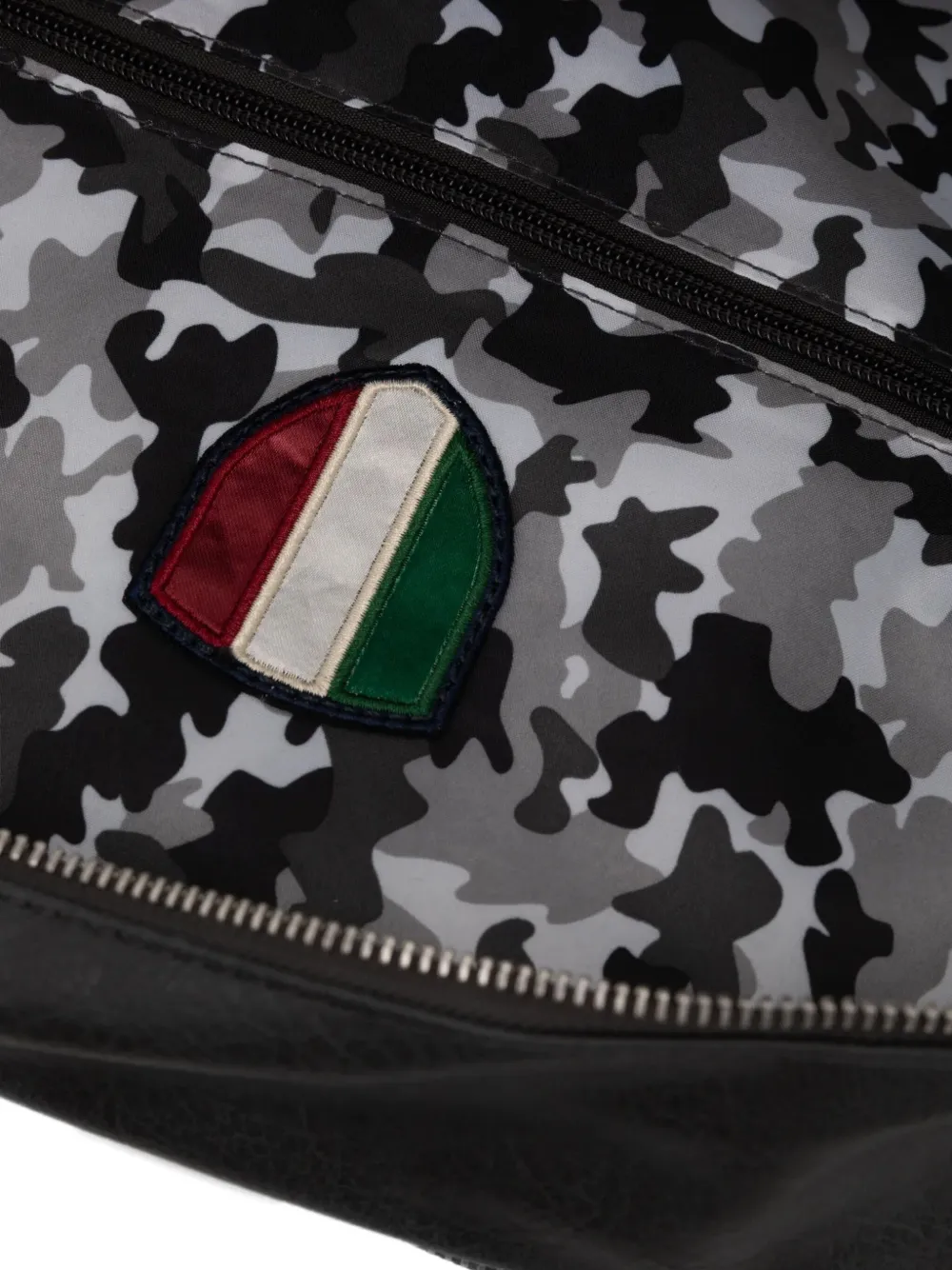 Aeronautica Militare Zaino rugzak met patchdetail Grijs