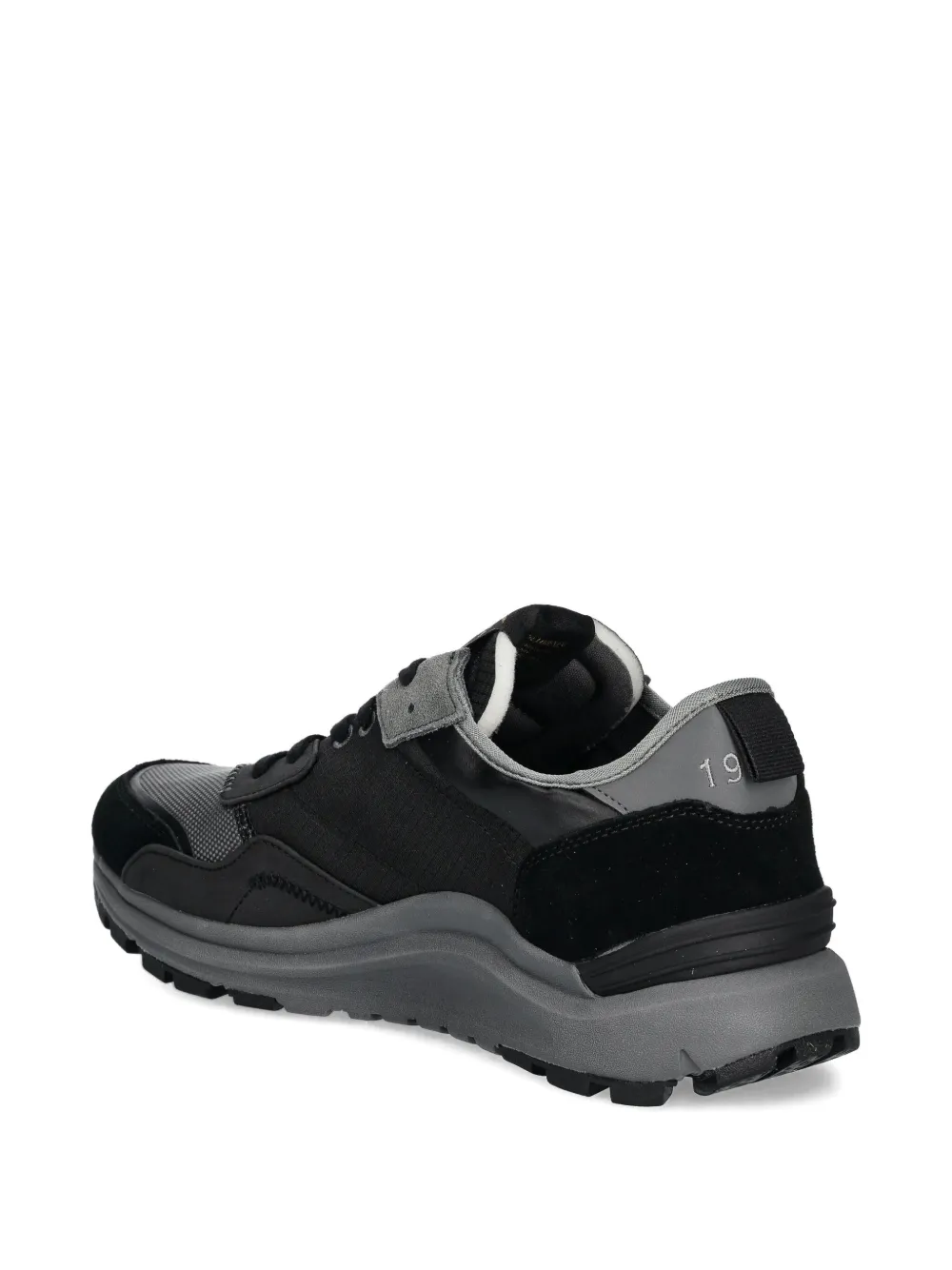 Aeronautica Militare lace-up sneakers Black