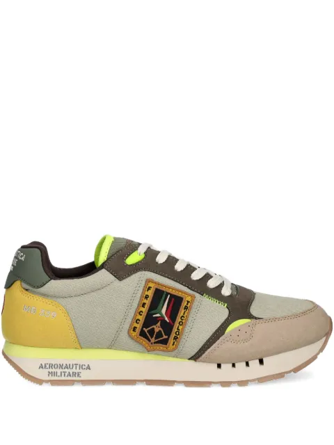 Aeronautica Militare embroidered-logo retro sneakers