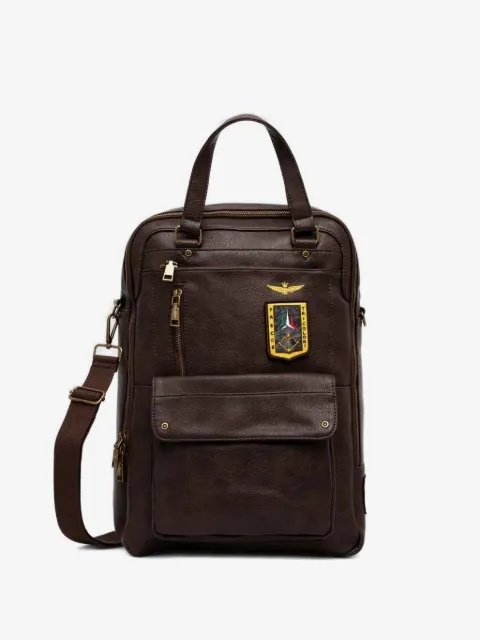 Aeronautica Militare mochila con asa en el tope