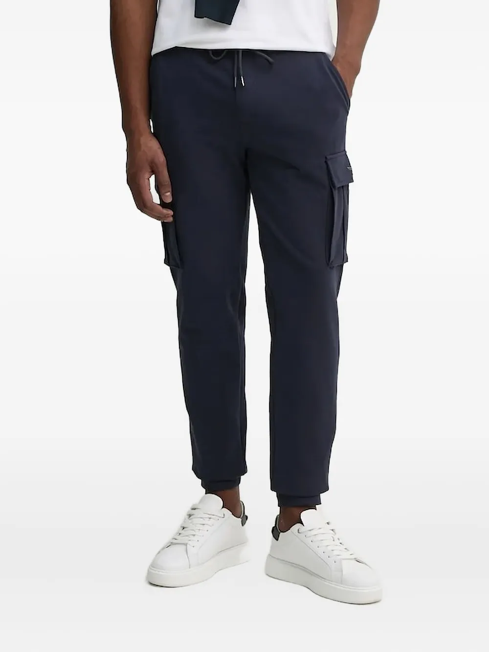 Aeronautica Militare cargo-pockets track pants | Blue | Image 1