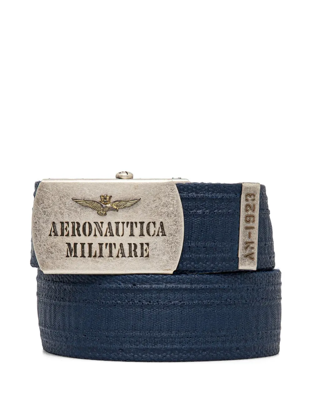 Aeronautica Militare Riem met logoplakkaat Blauw