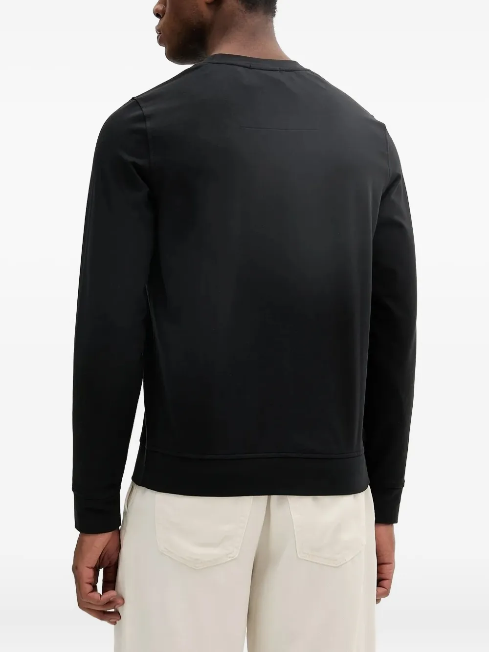 Aeronautica Militare Sweater met geborduurd logo - Zwart