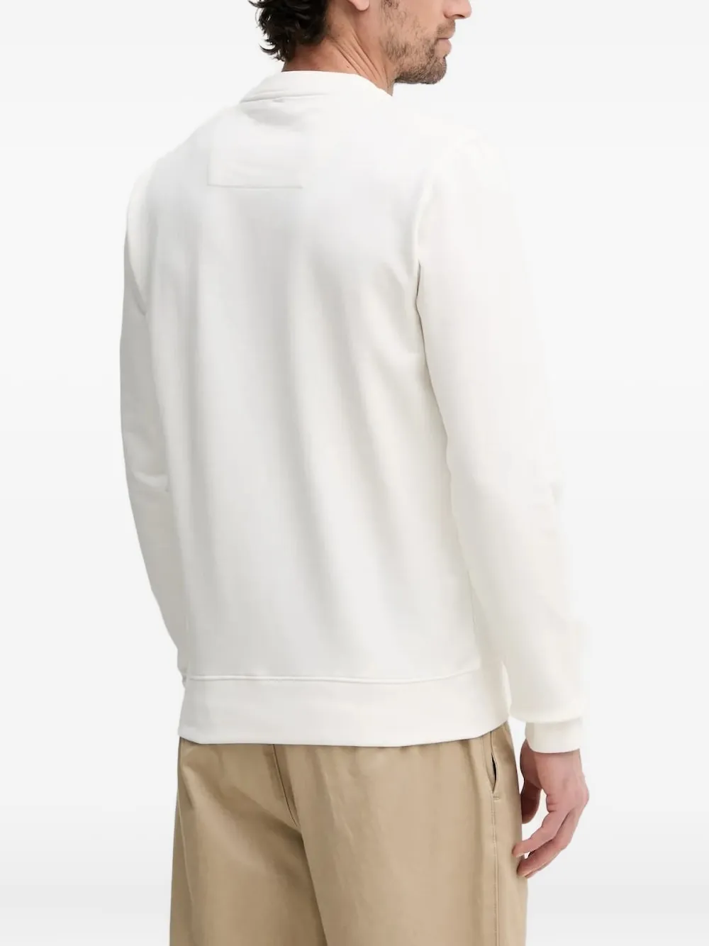 Aeronautica Militare Sweater met geborduurd logo - Wit