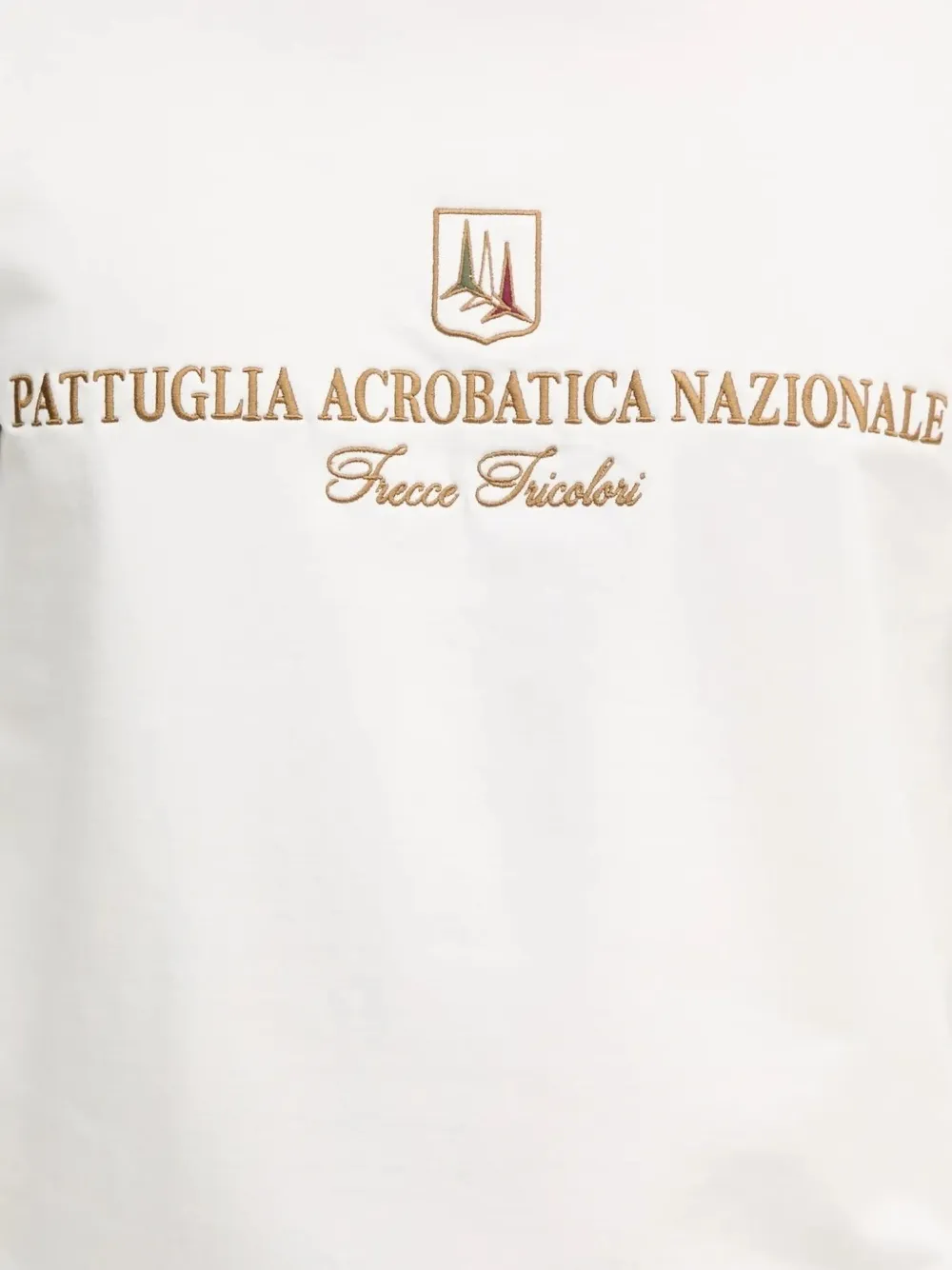 Aeronautica Militare Sweater met geborduurd logo Wit