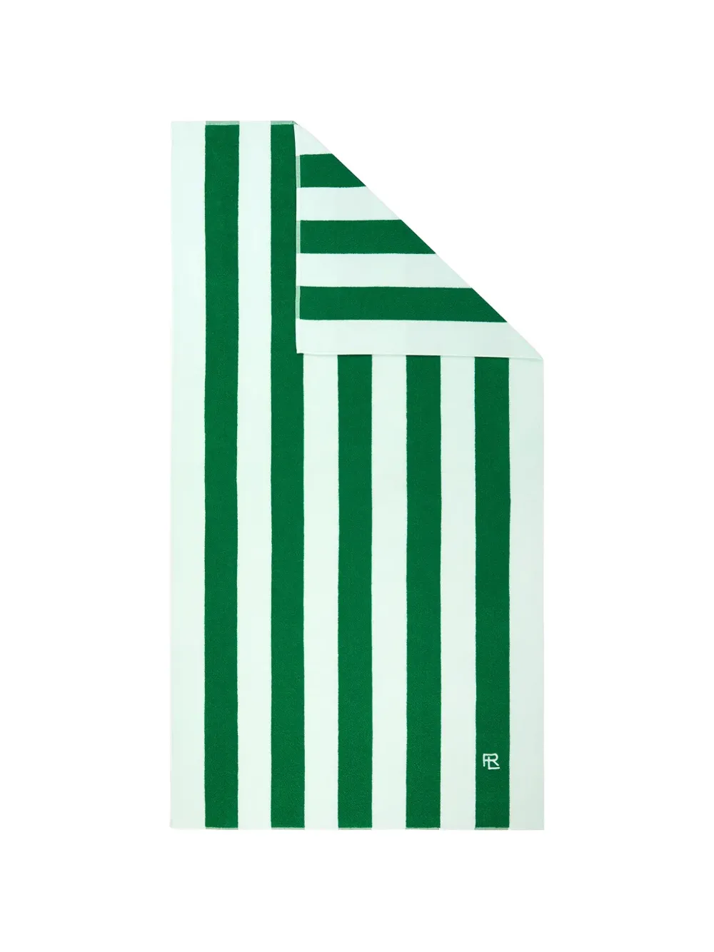  Ralph Lauren Home Striped-pattern Towel - White 