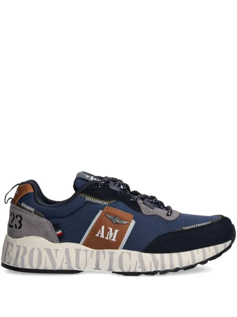 Aeronautica Militare colour-blocked running sneakers