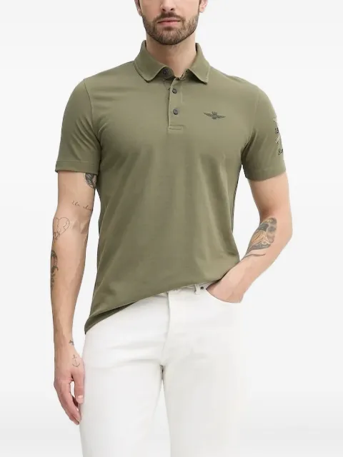Aeronautica Militare embroidered-logo polo shirt