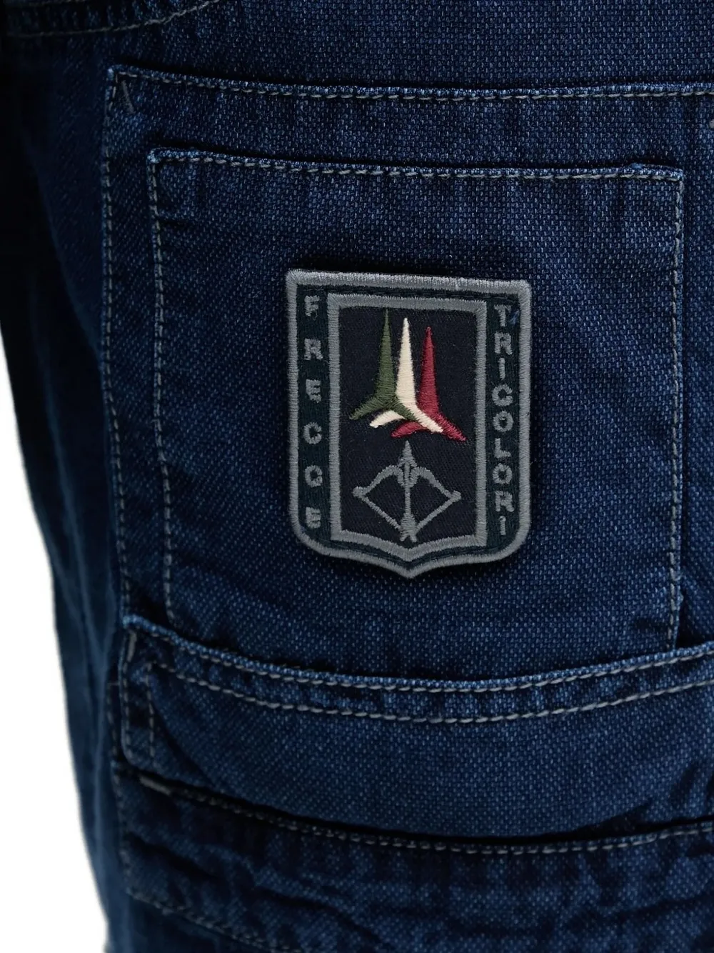 Aeronautica Militare Cargo shorts Blauw
