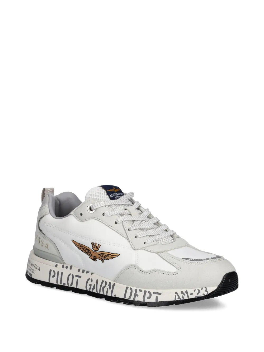 Aeronautica Militare embroidered-logo sneakers | Low-Tops | Image 2