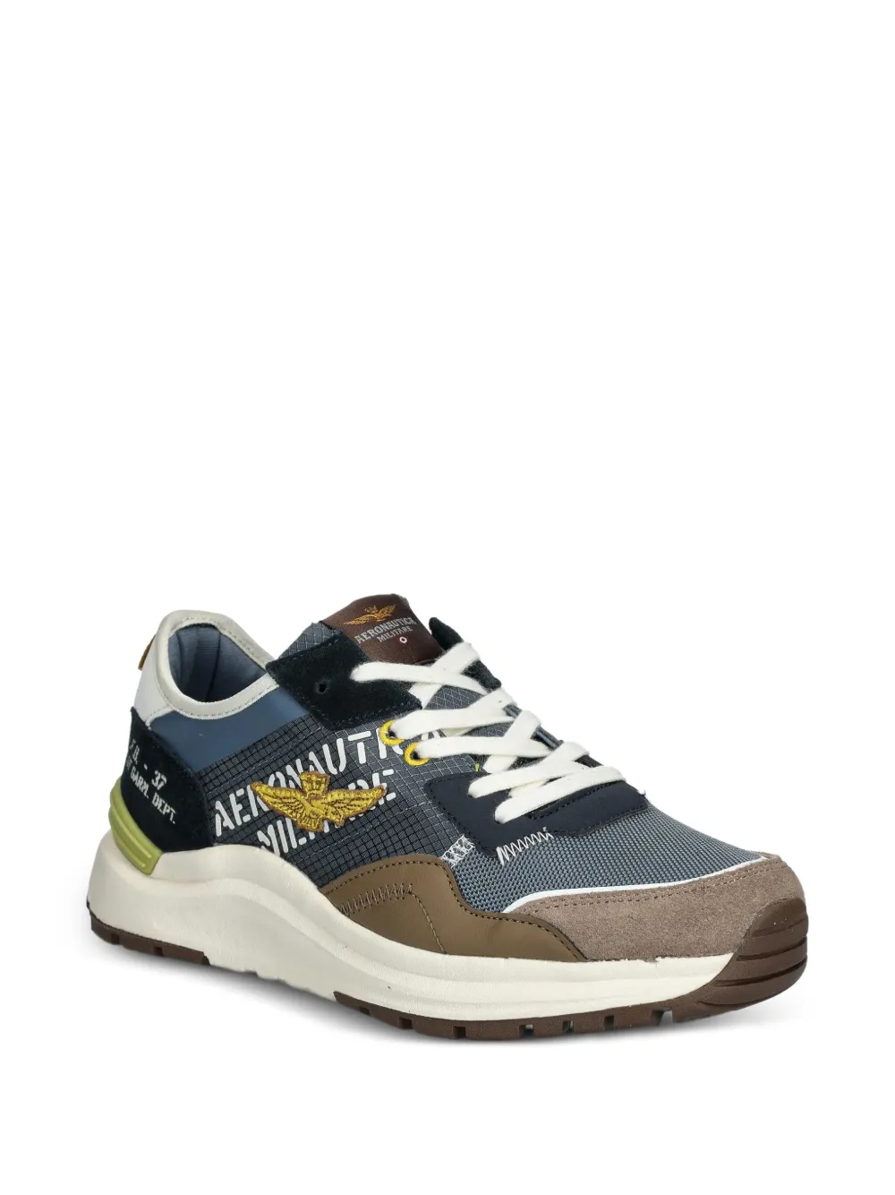 Aeronautica Militare panelled sneakers | Low-Tops | Image 2