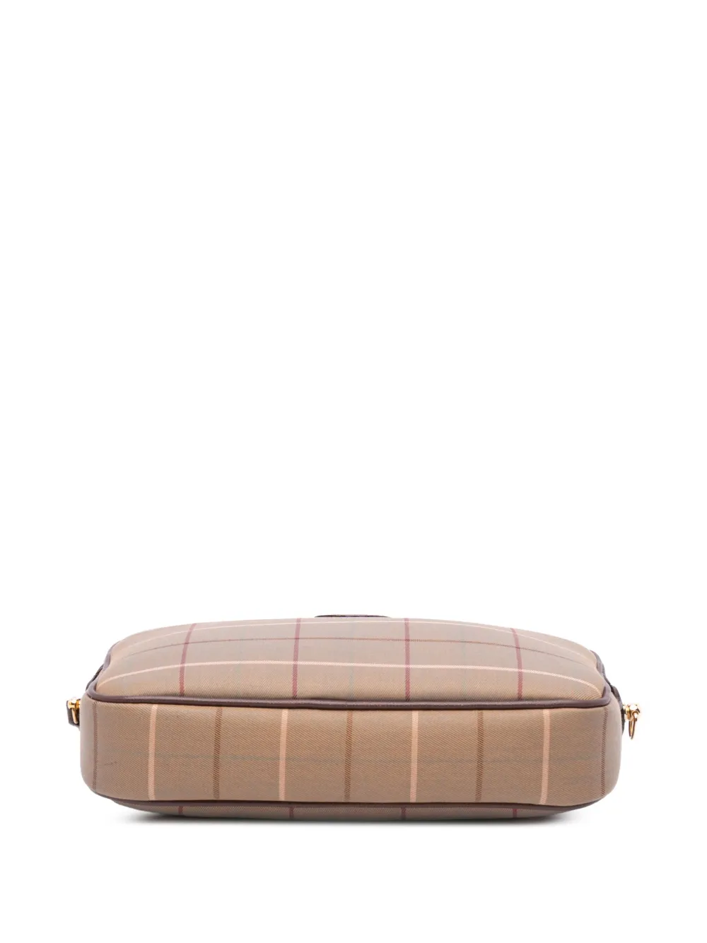 Pre-owned Burberry 20th Century Vintage Check Canvas Clutch Bag