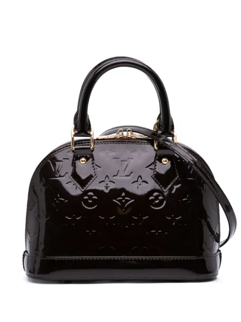 Louis Vuitton Pre-Owned 2013 Monogram Vernis Alma BB satchel