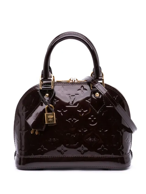 Louis Vuitton Pre-Owned 2014 Monogram Vernis Alma BB satchel