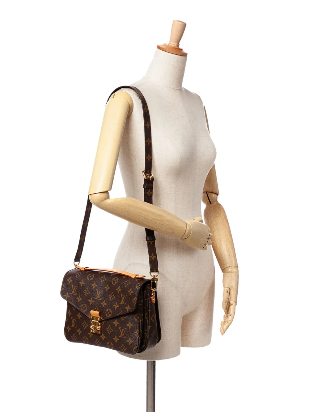Louis Vuitton Pre-Owned 2021-2025 Monogram Pochette Metis satchel | Pre-Owned | Image 2