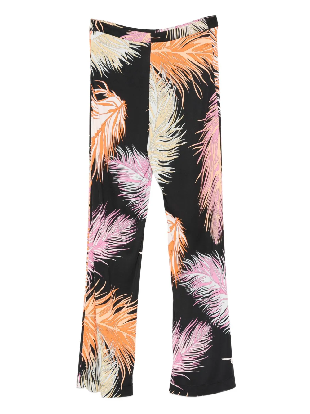 PUCCI Pre-Owned 2000s feather-print trousers | Image 2
