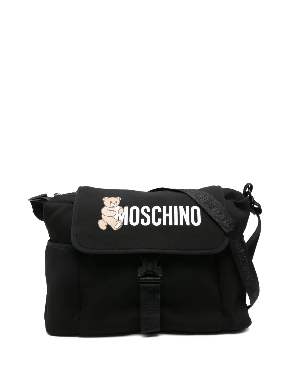 Moschino Kids moschino kids MUX05NLDA3260100 nero 51%cotone - 44%poliestere - 5%elastan - Schwarz