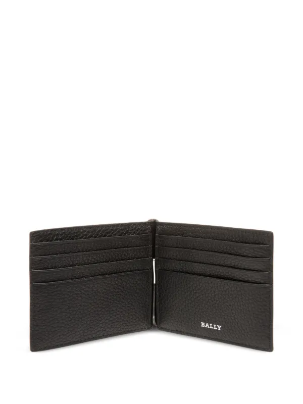 新品‼️ バリー　BALLY サフィアーノ　レザー　マネークリップ　ブラック　黒 楽天市場】バリー BALLY 財布 メンズ 二つ折り財布