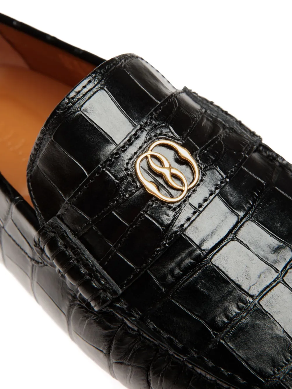 Bally Pilot Driver Loafers In Black