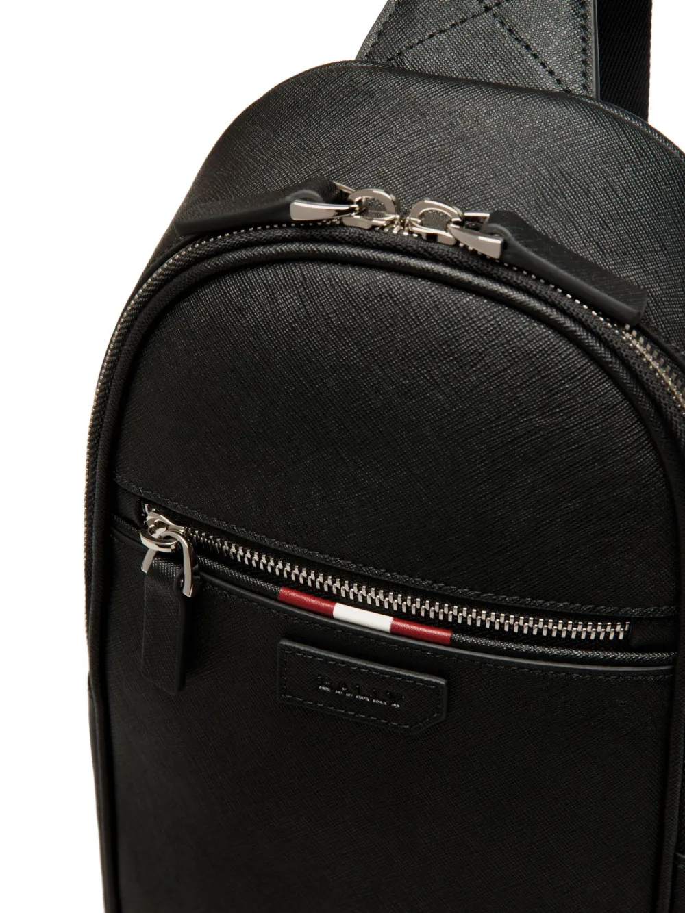 Bally Leren rugzak Zwart